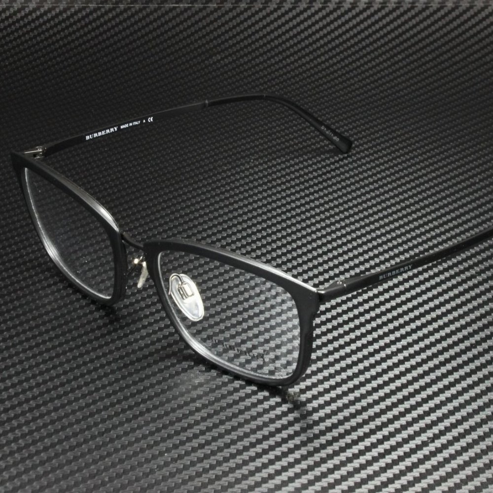 Mens Burberry 54mm Matte Black Burberry Glasses